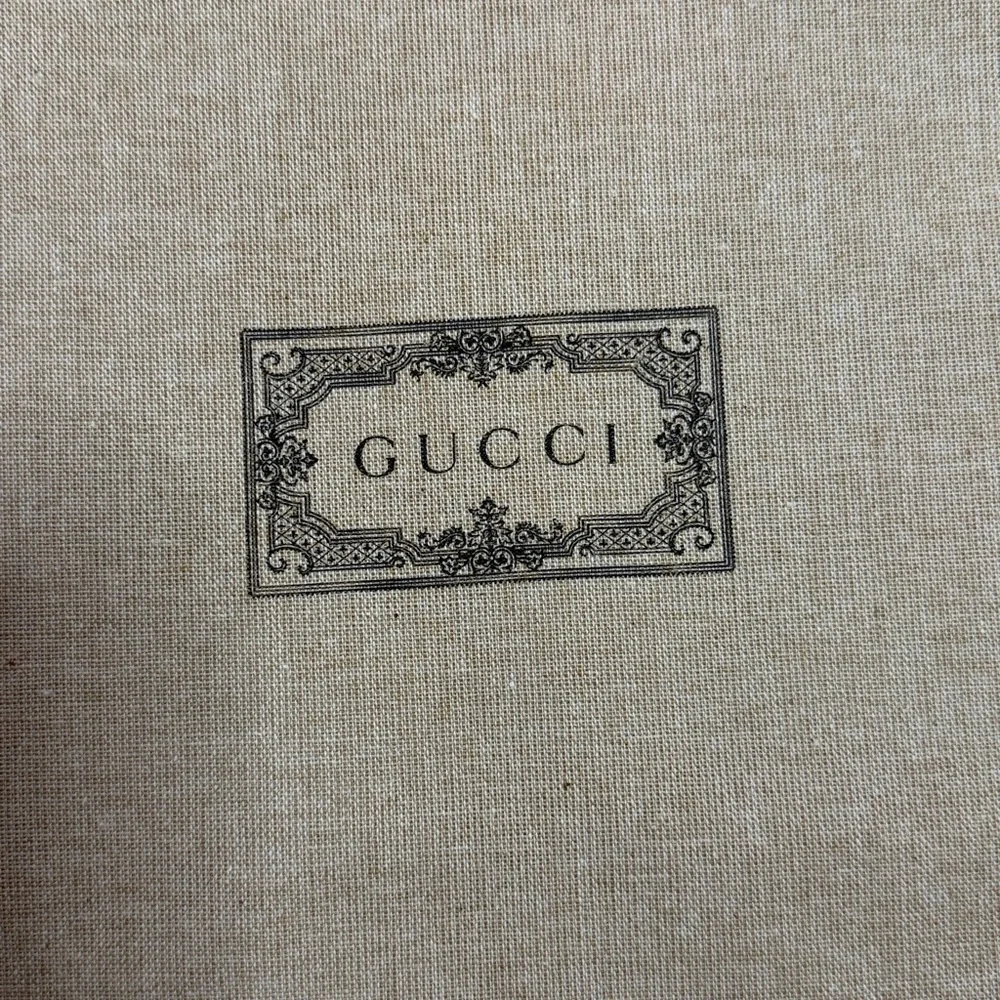 Gucci Beige Drawstring Dust Bag‎ 11x17